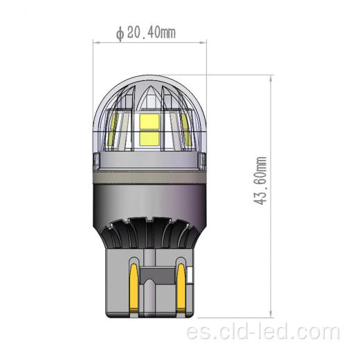 T20 7443 W21/5W LED LED BRINO DE ARCHÍCULO